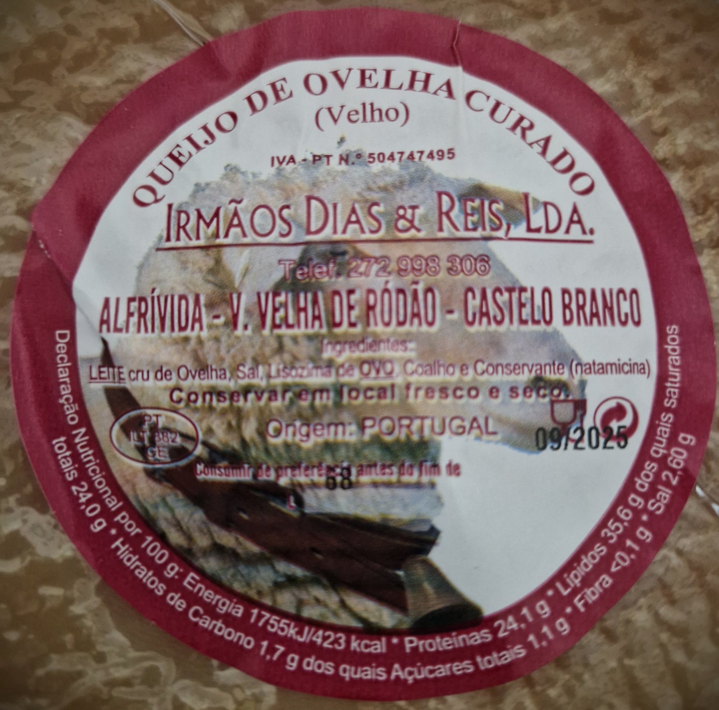 Queijo de Ovelha Curado Velho aos Cubos - Castelo Branco - Beira Baixa