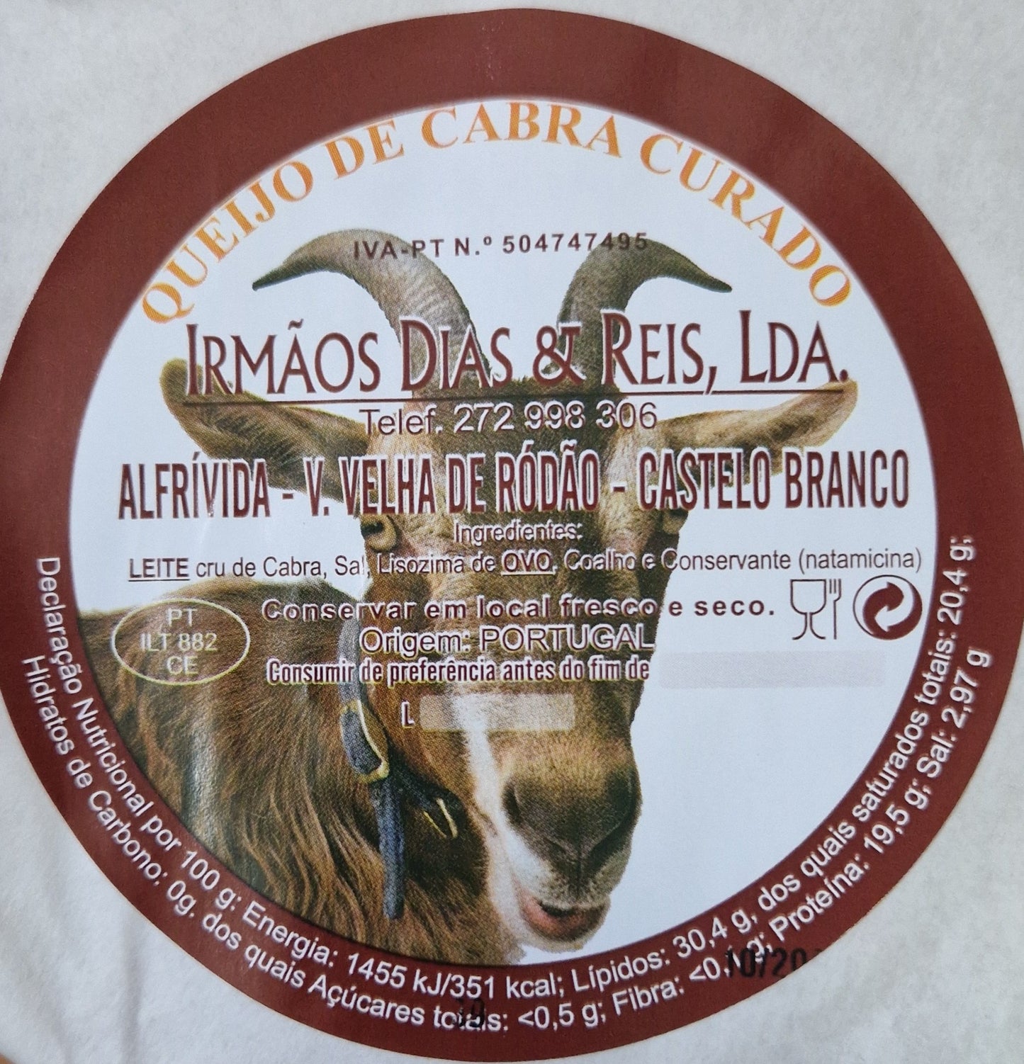 Goat Cheese from Alfrívida - Beira Baixa