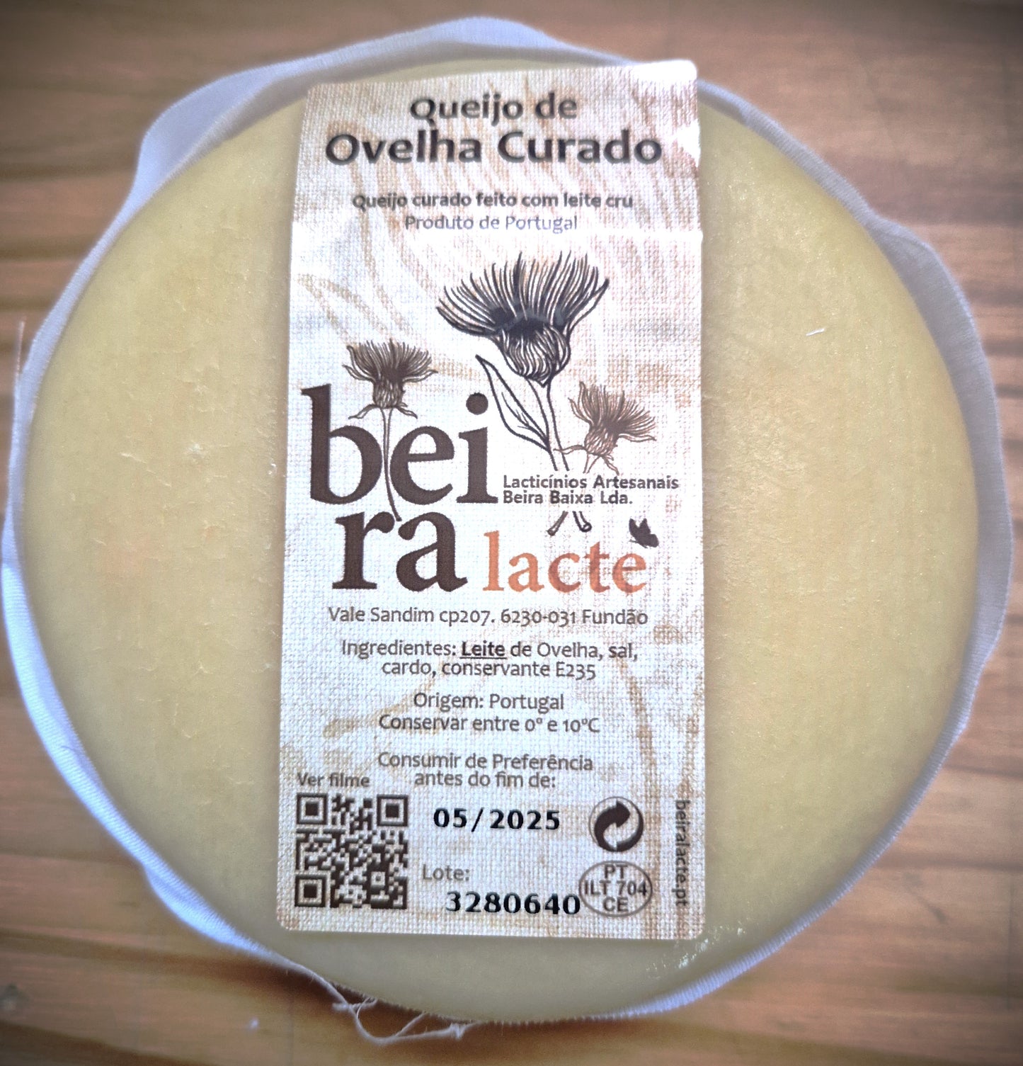 Queijo de Ovelha Curado - Beira Baixa