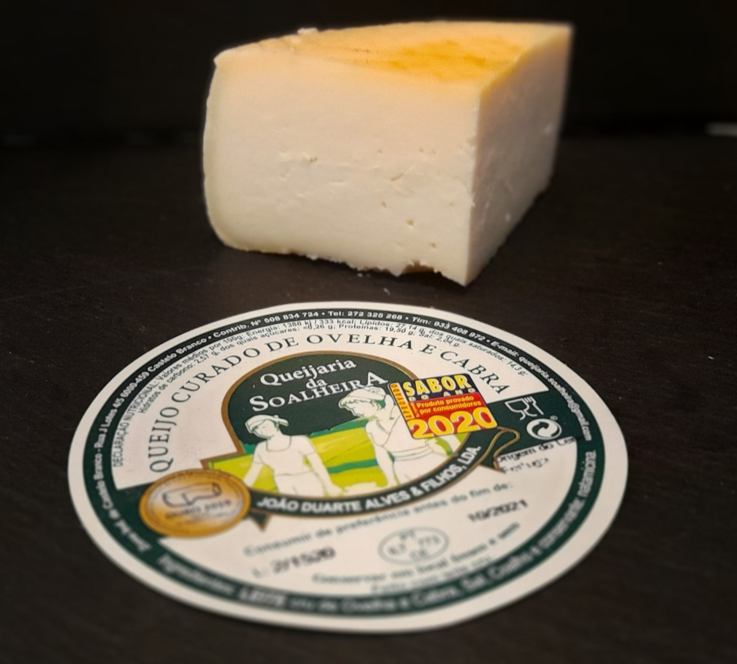 Queijo Curado de Ovelha e Cabra da Soalheira