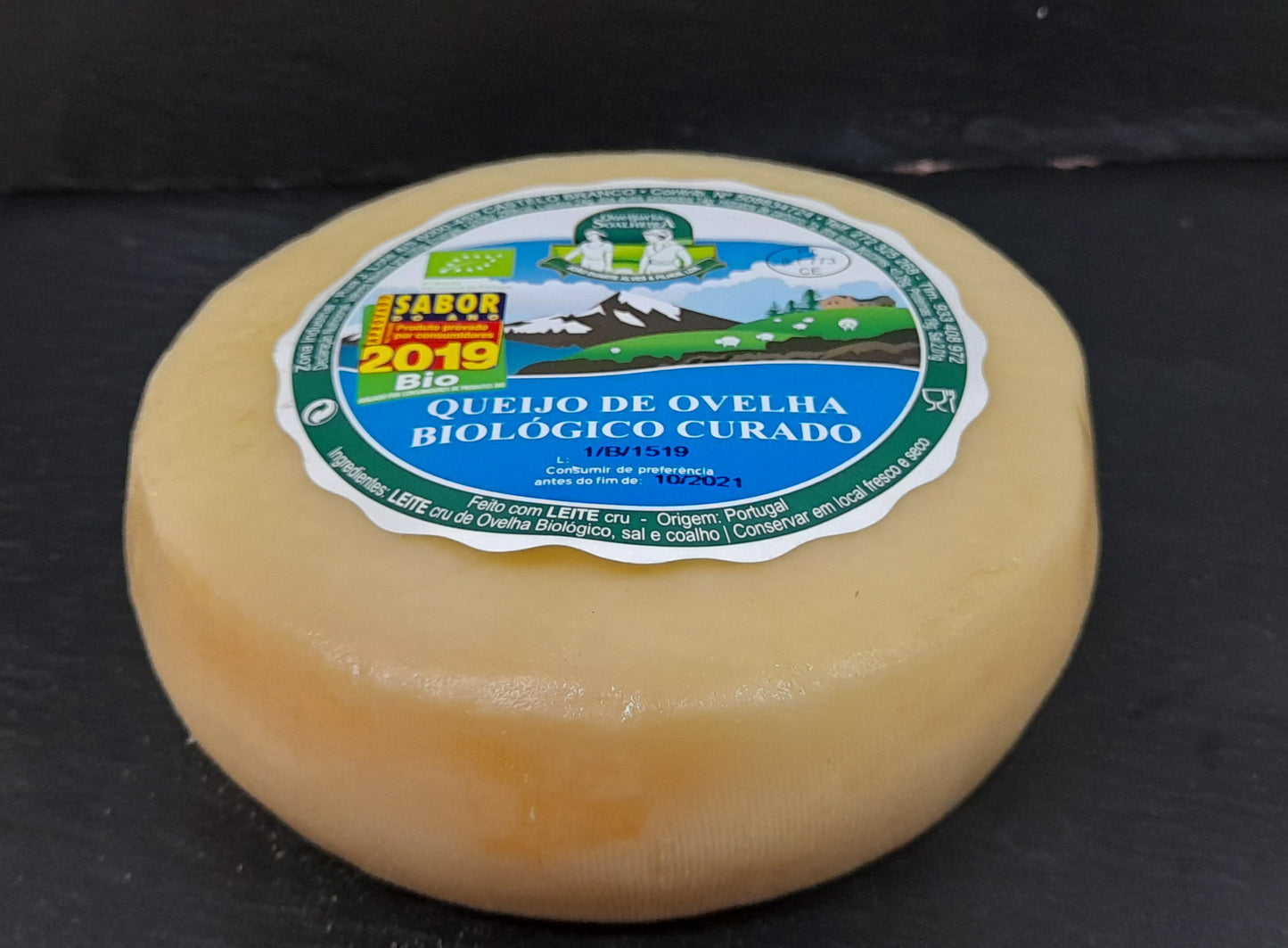Queijo de Ovelha Biológico Curado da Soalheira
