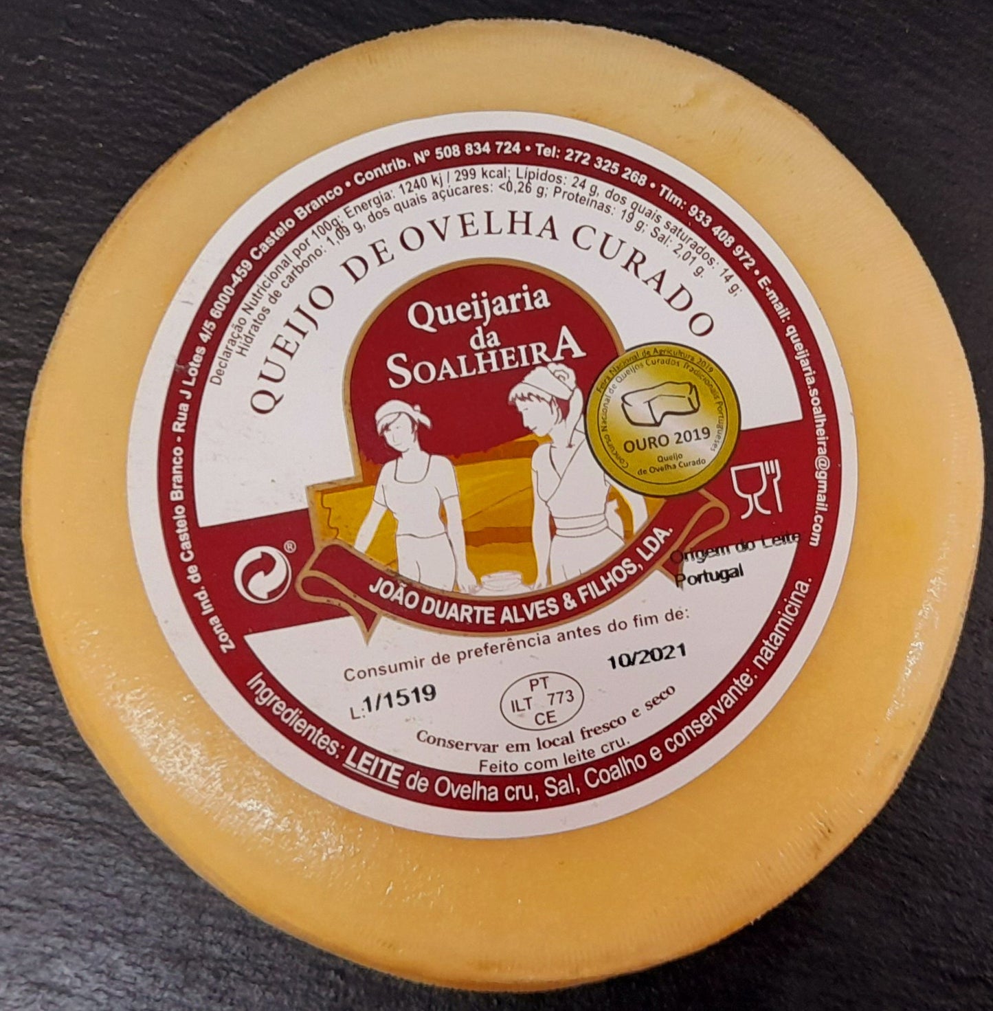 Queijo de Ovelha Curado da Soalheira